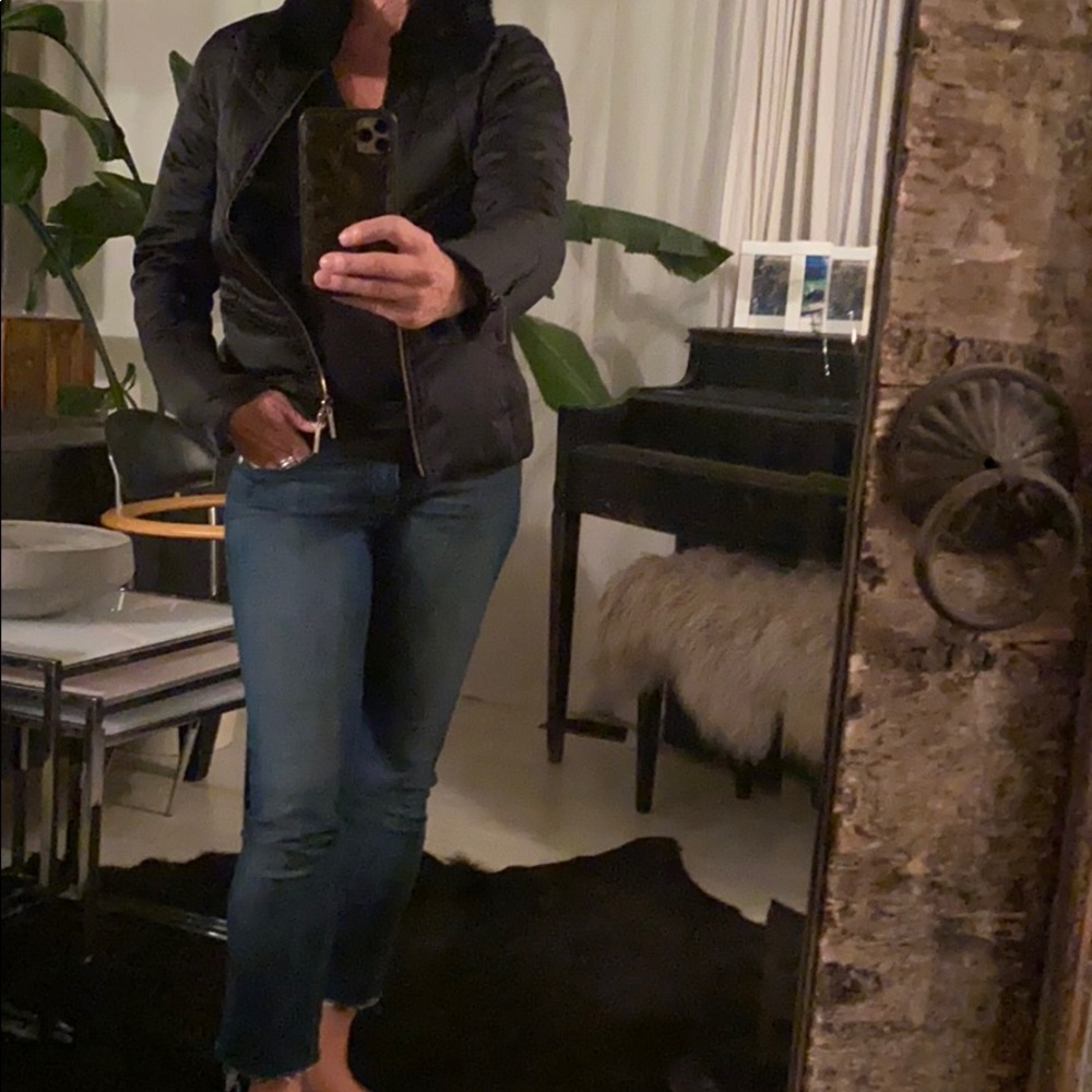 Guess jeans authentic fur/down coat
